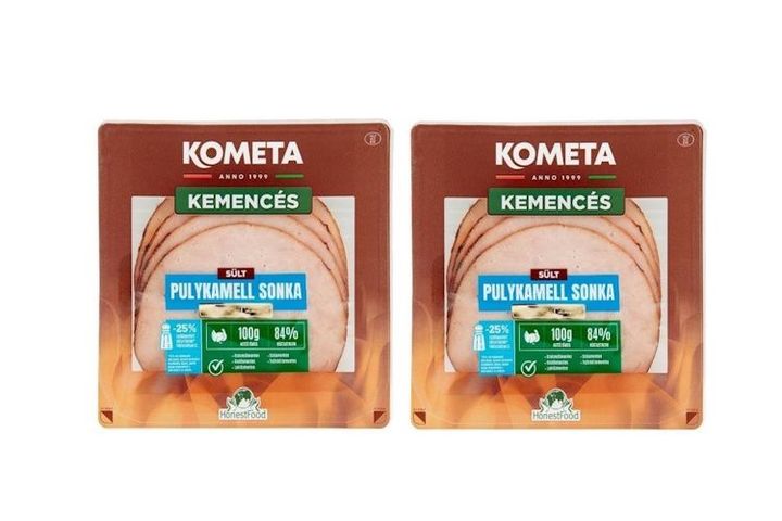 2x Kometa Kemencés szeletelt sült pulykamellsonka 90 g