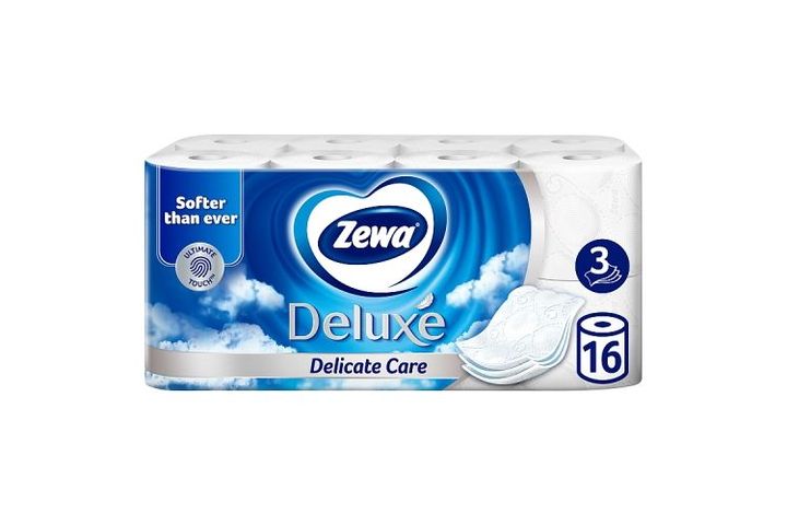 Zewa Deluxe Delicate Care toalettpapír 3 rétegű 16 tekercs