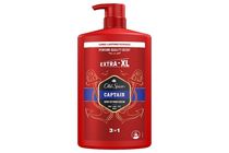 Old Spice Captain Tusfürdő És Sampon Férfiaknak 1000 ml, 3az1-ben, Hosszan Tartó Frissesség