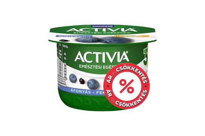 Danone Activia Blueberry-Blackcurrant Yoghurt with Live Culture 125 g