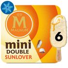 Magnum Mini Coconut Flavored and Mango and Passion Flavoured Fruit Ice Cream 6 x 55 ml (330 ml)