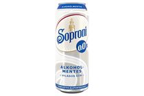 Soproni alkoholmentes világos sör 0,0% 500 ml