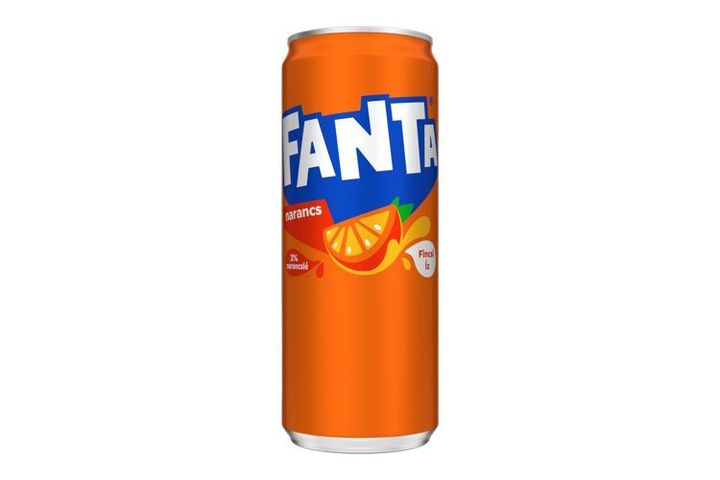 Fanta szénsavas narancsízű üdítőital 330 ml