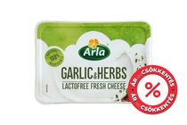 Arla fokhagymás fűszeres friss zsíros lágy laktózmentes krémsajt 200 g