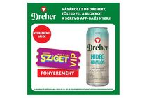 Dreher Hidegkomlós világos sör 4,5% 0,5 l
