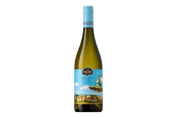 Bolyki Egri Csillag száraz fehérbor 12% 0,75 l