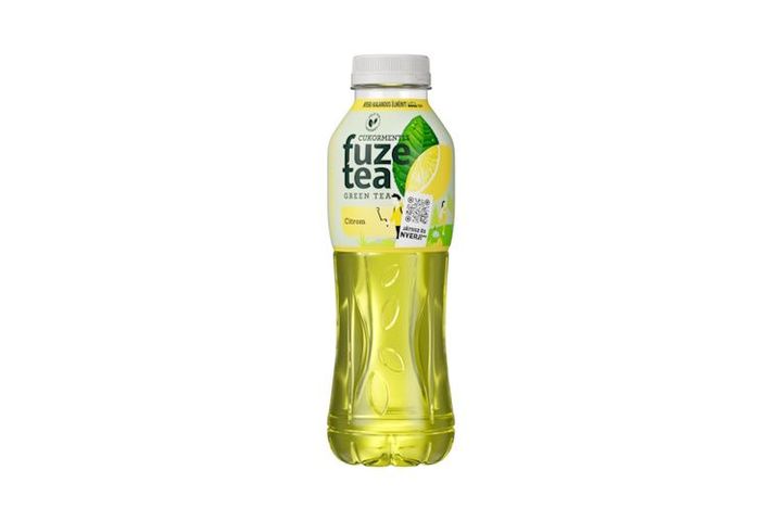 Fuze Tea szénsavmentes citromízű üdítőital zöld tea kivonattal, édesítőszerekkel 500 ml