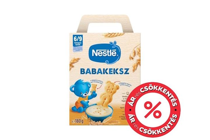 Nestlé babakeksz 6/9 hónapos kortól 180 g