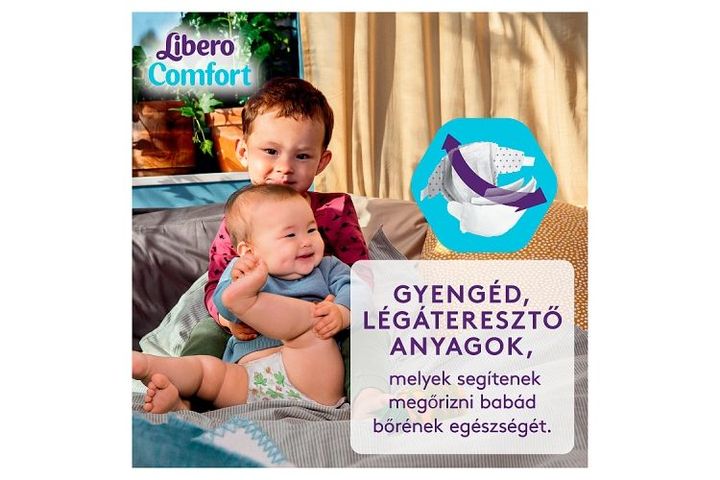 Libero Comfort pelenka, méret: 7, 16-26 kg, 38 db