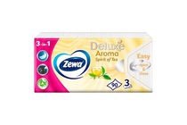 Zewa Deluxe Spirit of Tea illatosított papír zsebkendő 3 rétegű 90 db