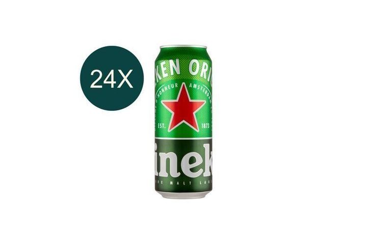 24x Heineken minőségi világos sör 5% 0,5 l