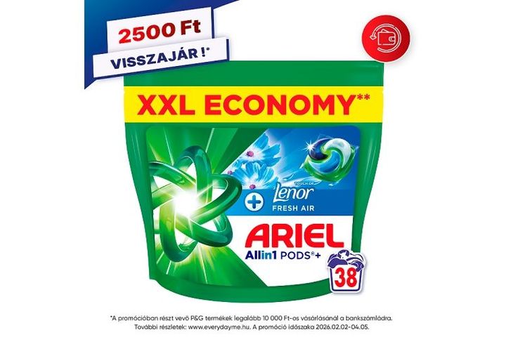 Ariel Gel Capsules Fresh Air | 38 capsules