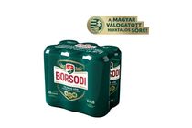 Borsodi világos sör 4,5% 6 x 0,5 l