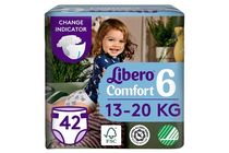Libero Comfort Nappies, Size: 6, 13-20 kg, 42 pcs