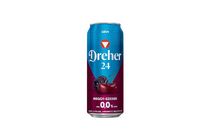 Dreher 24 Sour Cherry Mixture of Non-Alcoholic Light Beer and Cherry-Blackberry-Flavore 0,0% 0,5 l