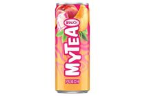 Rauch MyTea Peach Ice Tea Peach Soft Drink Made from Black Tea 330 ml