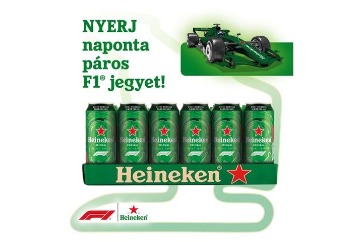 24x Heineken minőségi világos sör 5% 0,5 l