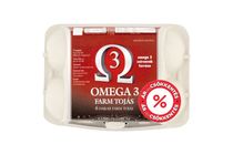 Farm Tojás Prémium Omega 3 Egg M 6 pcs