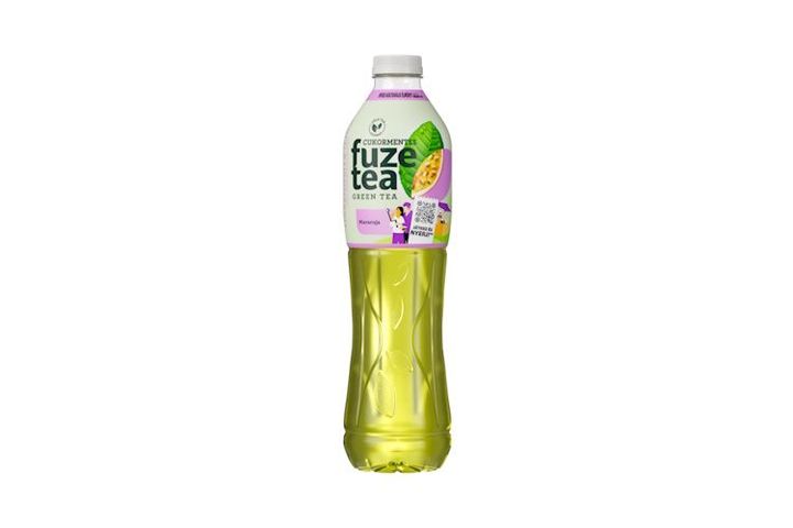 Fuze Tea szénsavmentes maracujaízű üdítőital zöld tea kivonattal, édesítőszerekkel 1,5 l
