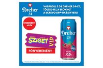 Dreher 24 Málna alkoholmentes világos sör és málna ízű ital keveréke édesítőszerrel 0,0% 0,5 l