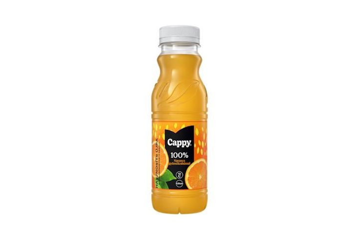 Cappy 100% Orange Juice with Pulp 330 ml