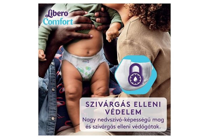 Libero Comfort Nappies, Size 3, 5-9 kg 3 x 58 pcs