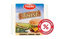 Hajdú Toast félzsíros ömlesztett sajt 8 db 150 g