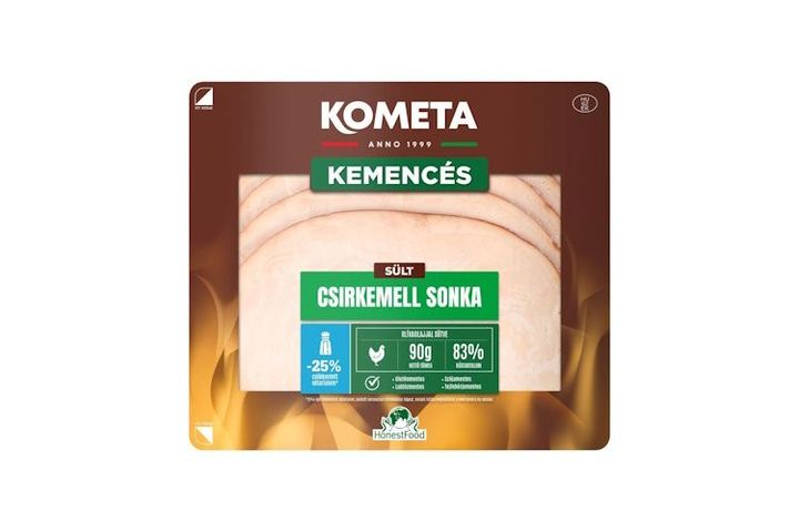 Kometa Kemencés szeletelt sült csirkemellsonka 90 g