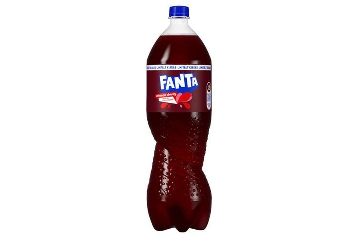 Fanta energiaszegény alma- és cseresznyeízű szénsavas üdítőital cukorral és édesítőszerekkel 1,75 l