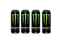 4x Monster Energy szénsavas energiaital koffeinnel édesítőszerrel 500 ml