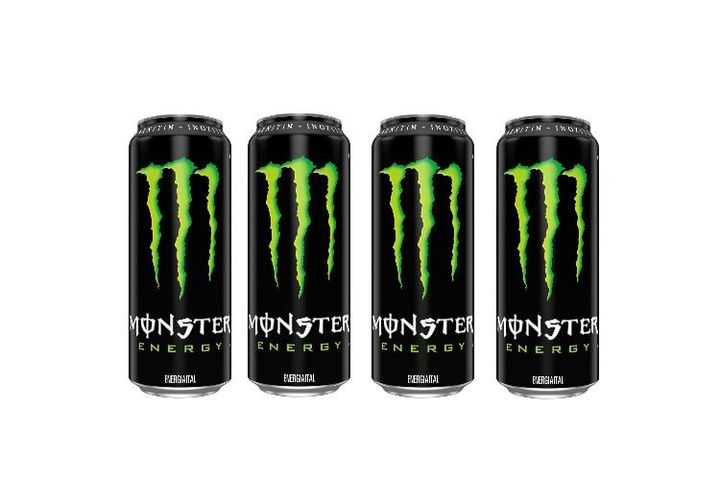 4x Monster Energy szénsavas energiaital koffeinnel édesítőszerrel 500 ml