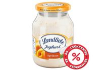 Landliebe Yogurt with Peach Preparation 500 g