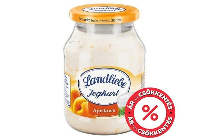 Landliebe joghurt barack készítménnyel 500 g