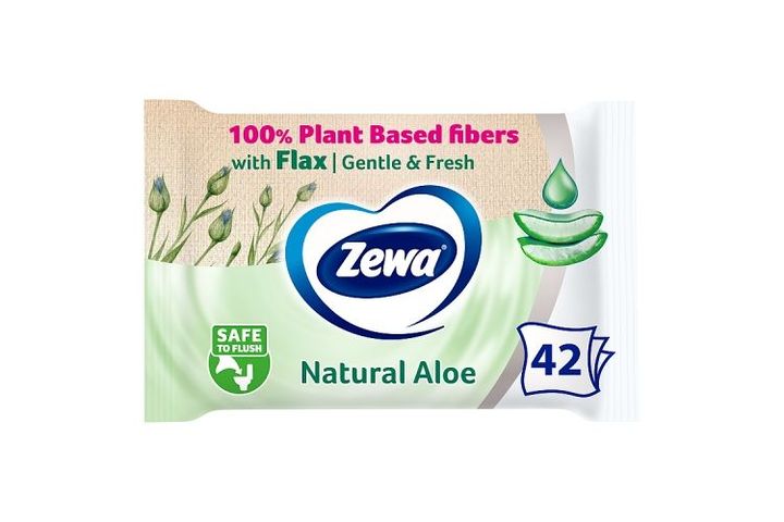 Zewa Aloe Vera nedves toalettpapír 42 db