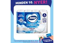 Zewa Deluxe Delicate Care Toilet Paper 3 layers 24 rolls