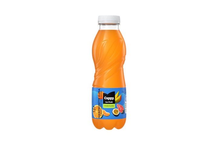 Cappy Ice Fruit Multivitamin Non-Carbonated Mixed Fruit Drink with Mangosteen Flavour 500 ml