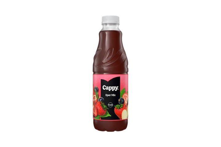 Cappy Strawberry Mix Fruit Drink with Fruit Juice and Fruit Puree with Sugar and Sweeteners 1 l