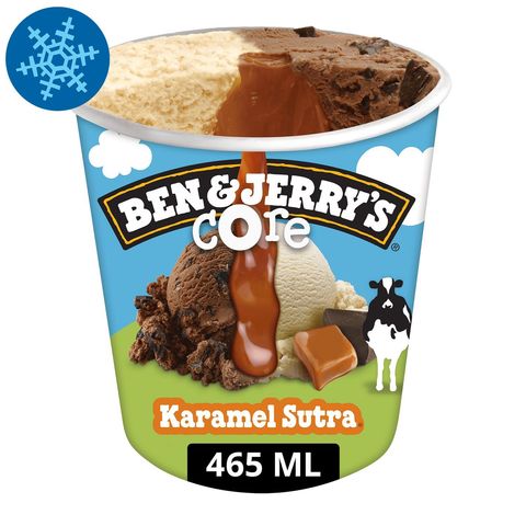 Ben & Jerry's Karamel Sutra Chocolate & Caramel Ice Creams 465 ml