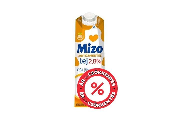 Mizo ESL félzsíros laktózmentes tej 2,8% 1 l