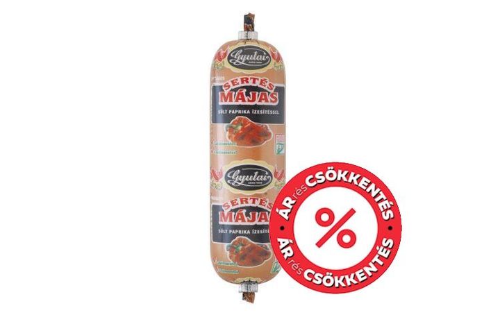 Gyulai darabos sertés májas sült paprika ízesítéssel 200 g