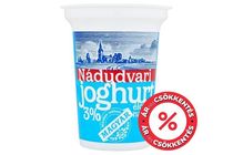 Nádudvari élőflórás natúr joghurt 330 g