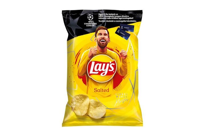 Lay's sózott burgonyachips 130 g