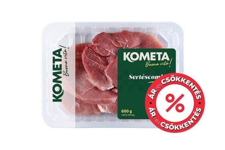 Kometa szeletelt sertés comb csont nélkül 600 g