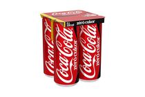 Coca-Cola Zero colaízű energiamentes szénsavas üdítőital édesítőszerekkel 4 x 330 ml