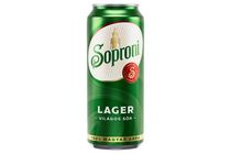 Soproni Lager Light Beer 4,5% 500 ml