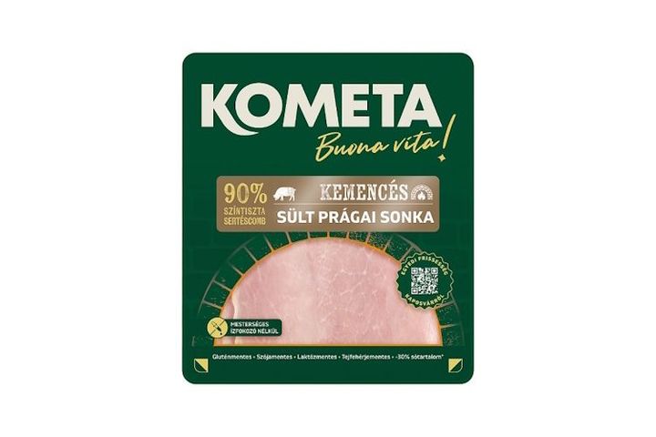 Kometa Kemencés Baked Sliced Prague Style Ham 90 g