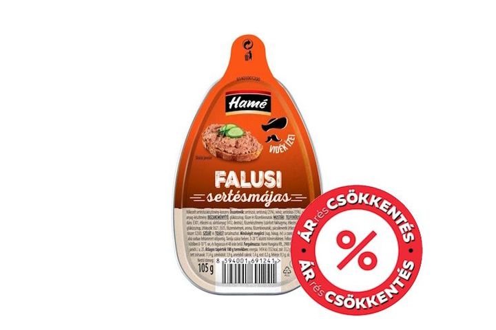 Hamé falusi sertésmájas 105 g