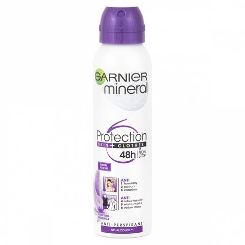 Garnier Mineral Protection 6 Skin Clothes dámský deodorant ve spreji | 150 ml