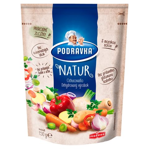 Podravka Natur Přísada do jídel sypký kořenící přípravek | 150 g