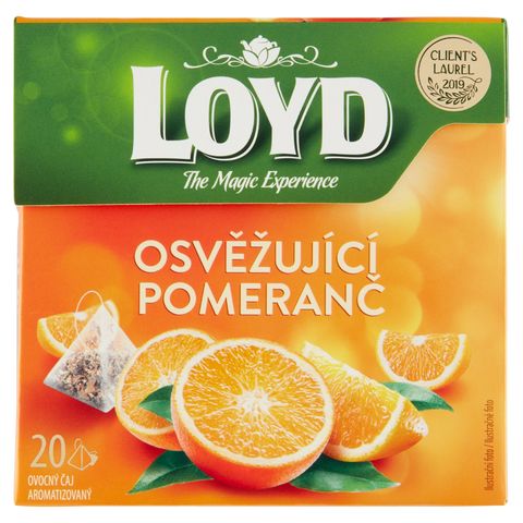 Loyd Osvěžující pomeranč ovocný čaj | 44 g